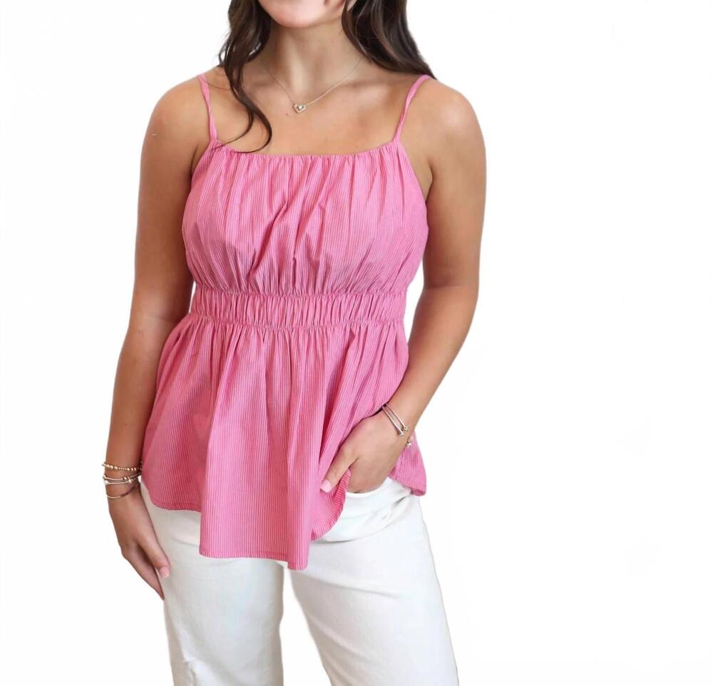 NEW ICHI very berry tank in pink